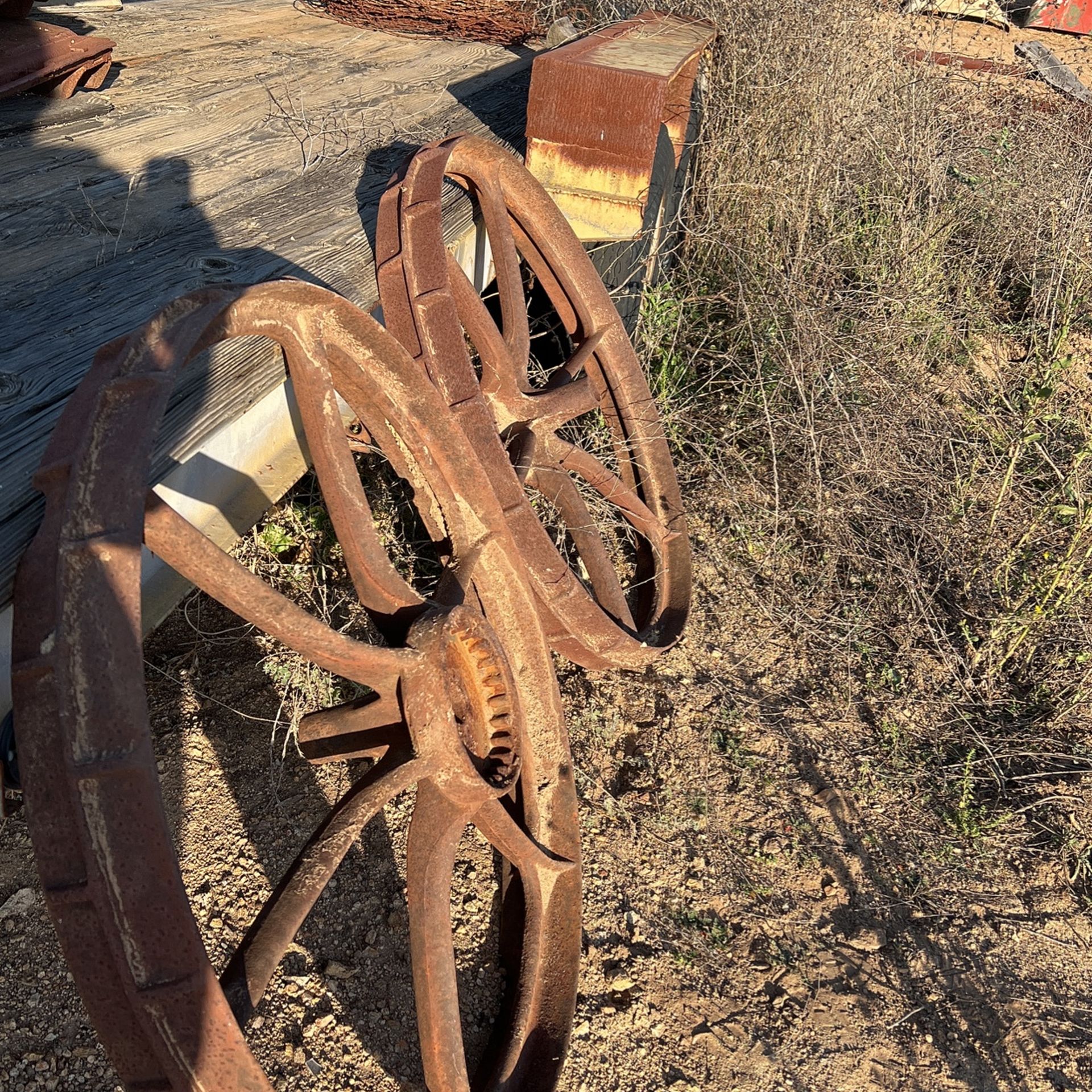 Vintage Cast SteelWheels