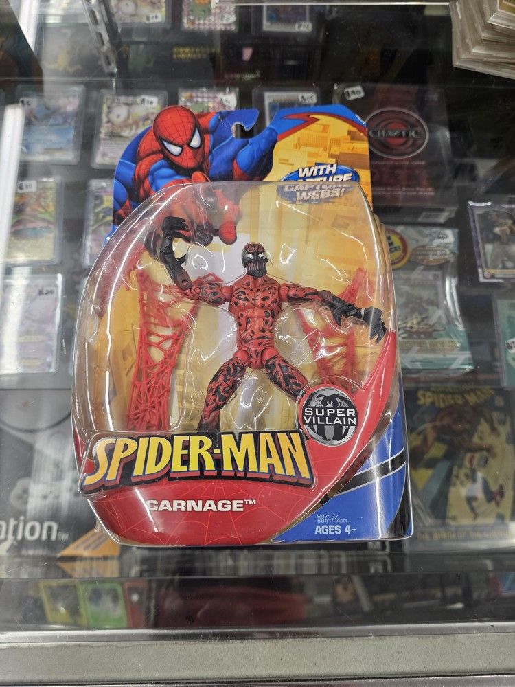 Spider-Man Carnage with Capture Webs Classics Action Figure