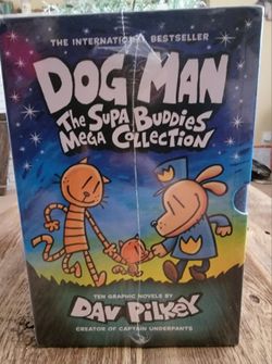 Brand New Dog Man Bookset 
