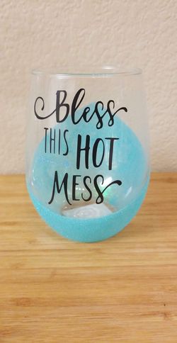 Customized wine glasses (made to order)