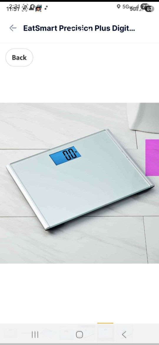 Digital Bathroom Scale