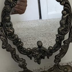 Real Silver Antique Mirror 