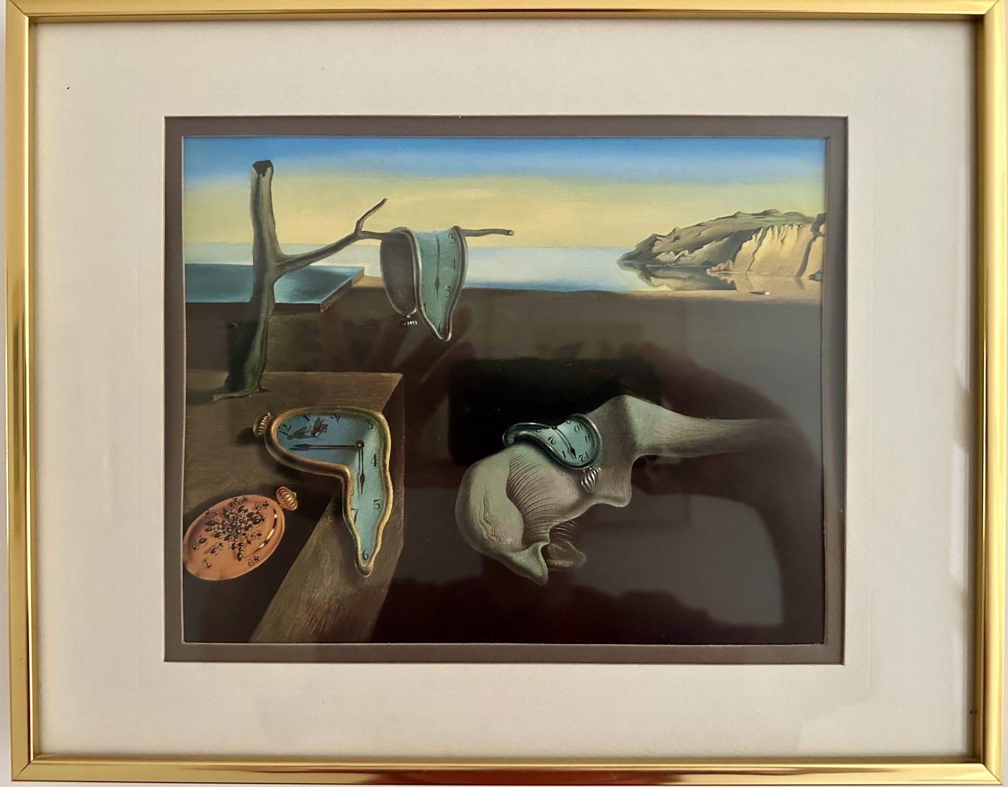 Framed & Matted Salvador Dali 