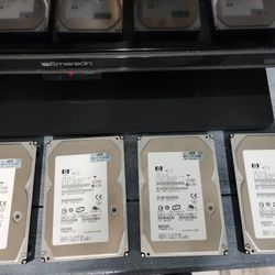 HP Enterprise SAS Drives X 4