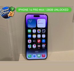 iPhone 14 Pro Max 128GB UNLOCKED – 99% Battery – Excellent Condition