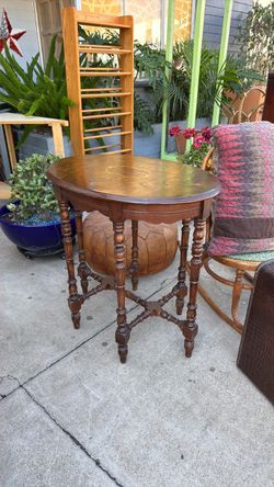 Antique six leg beautiful side table