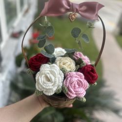 Handmade Crochet roses 🌷✨