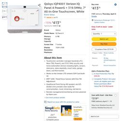 Qolsys IQ Panel 4 (Model: IQP4001