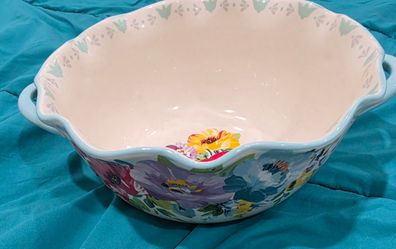 Pioneer Woman Floral Ceramic Serving Bowl