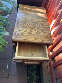 Matching Oak File Cabinets