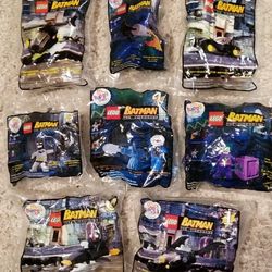 $20   Batman M.happymeal Lego Figures. 8 Sealed, 2 Unsealed