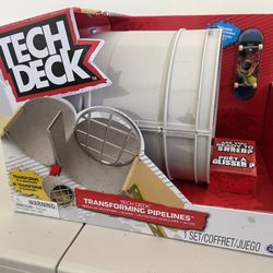 tech deck transforming pipeline skatepark