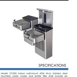 Haws 1212SFH Drinking Fountain 