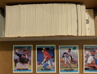 1992 Donruss Baseball series #1 set / Rod Carew Puzzle