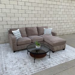 Costco Sectional Couch Sofa Reversible Chaise 