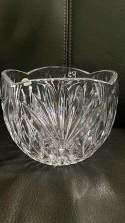 Lead Crystal Rose Bowl from Princess House