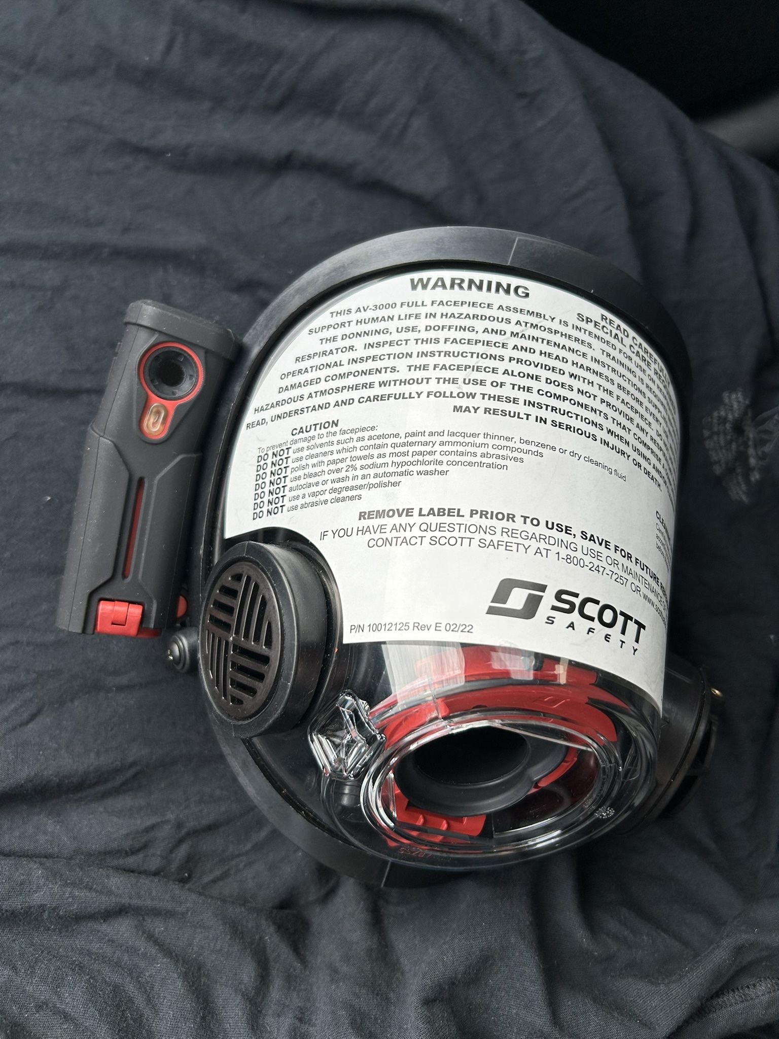 Scott Sight Pro SCBA Mask