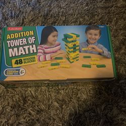 Lakeshore Addition Tower Of Math Jenga 