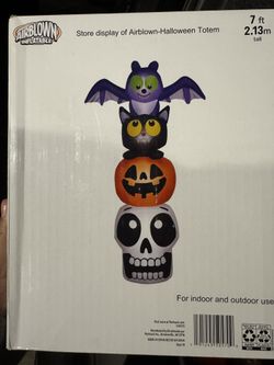 Halloween Inflatable Totem Pole 