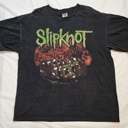 Slipknot Vintage 2001 Iowa Double Sided Band T-shirt XL 