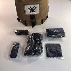 Vortex Glasspak Binocular Harness Coyote Brown Bag Case P400