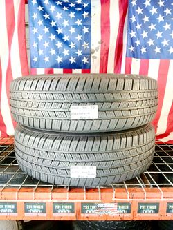💰 Best deals are ca$h in person 2 USED TIRES LT245/75R17 MICHELIN LTX MS2 10PLY LOAD RANGE E 245 75 17