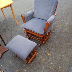 Rocker With Footstool Both Rock