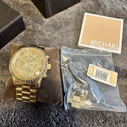 Michael Kors Gold Watch 
