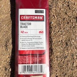 New Craftsman Lawnmower Replacement 42” Star Hole Blade Pair