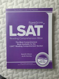 PowerScore LSAT Reading Comprehension Bible