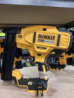Dewalt 20v XR Brushless 18ga Narrow Crown Stapler (Tool-Only) $300