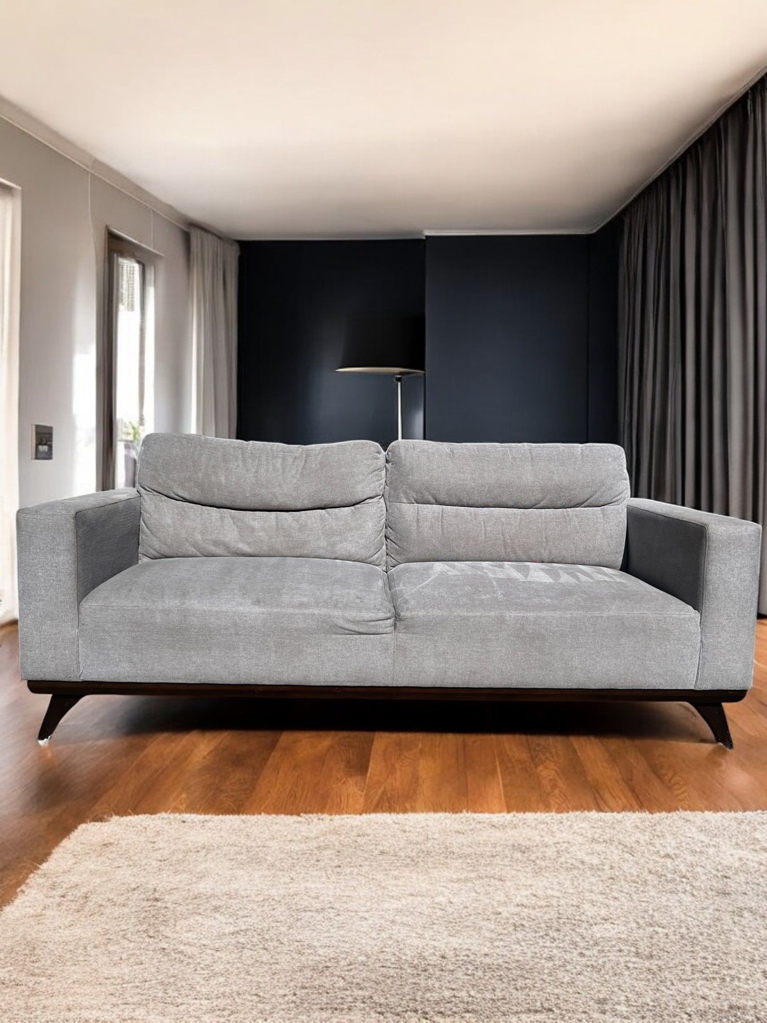 Stylish Mid-Century Sofa – Comfortable & Functional