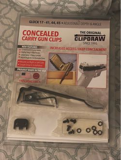 Clipdraw Concealed Carry Gun Clip