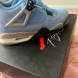 Jordan 4 Blue Unc