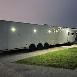 Vintage Outlaw ProStock 53’ Toy Hauler with Living Quarters