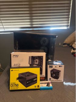 Pc parts set up
