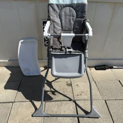 Infant Folding High Chair Boys And Girls 