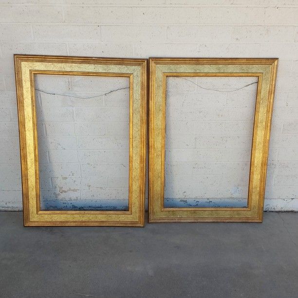 Two Large Picture Frames - $20 for Both Together
