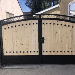 Gate With Wood