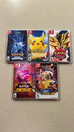 Pokemon Nintendo Switch Games $35 Each
