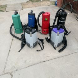 Backpack Vacuums, Aspiradoras De Espalda 