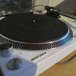 Pioneer PLX-500 White Direct-Drive Vinyl Turntable PLX500 PLX500W DJ
