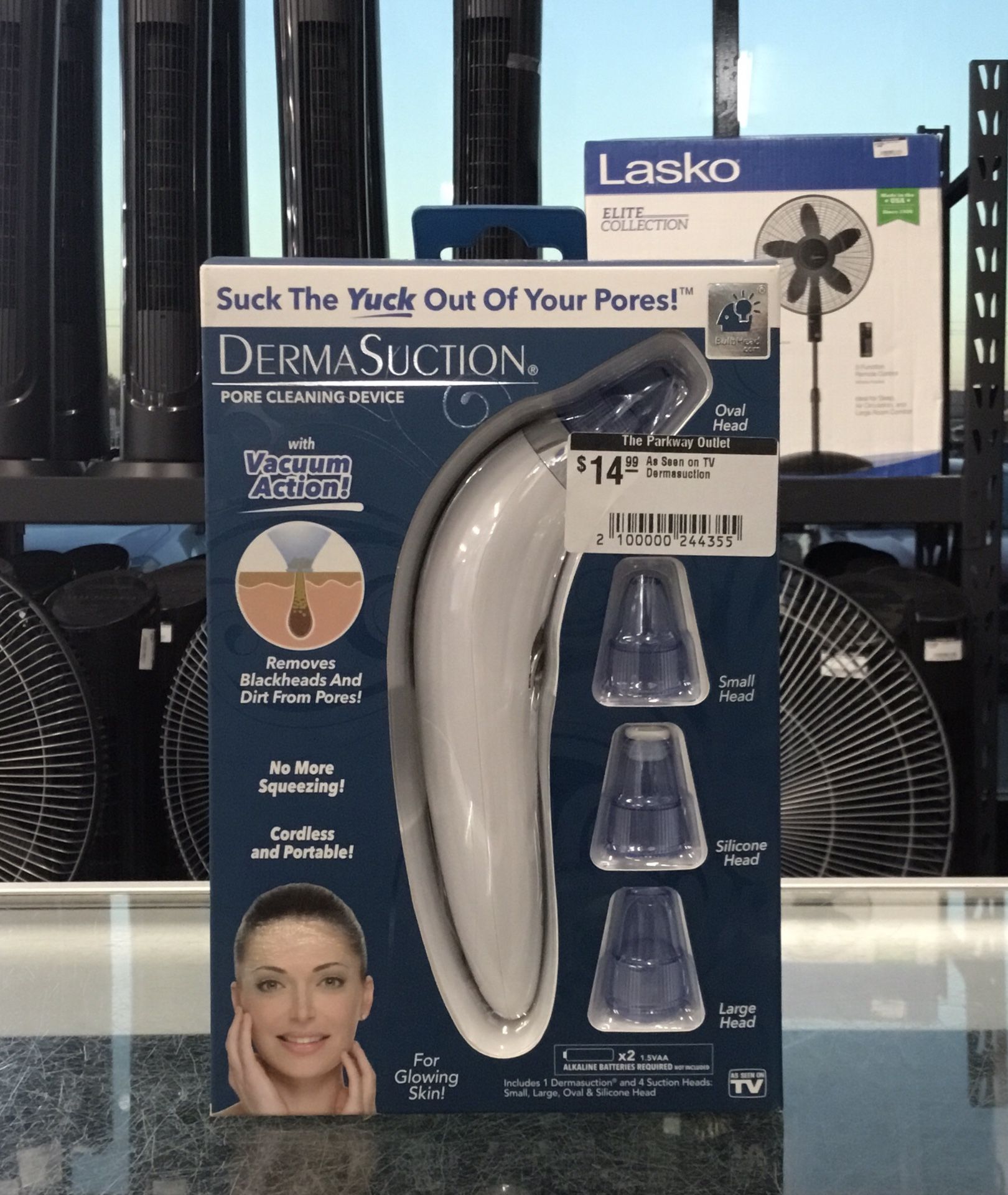 Dermasuction Pore Cleaning Device