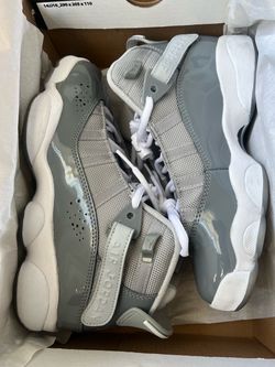 Air Jordan 6 Rings Cool Grey Sneakers