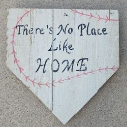Wooden Home Decor Sign $5