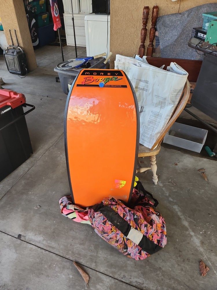 Money Boogie Board, Leash And Travel Bag