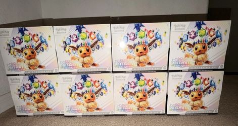 Pokemon TCG Prismatic Evolutions Elite Trainer Boxes SEALED ETB - Lot of (8)