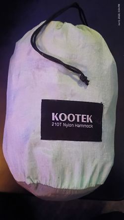 KOOTEK 210T Nylon Hammock Nearly New!