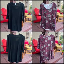 Women’s Blouses Red One Lularoe