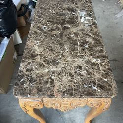 Granite Console Table 